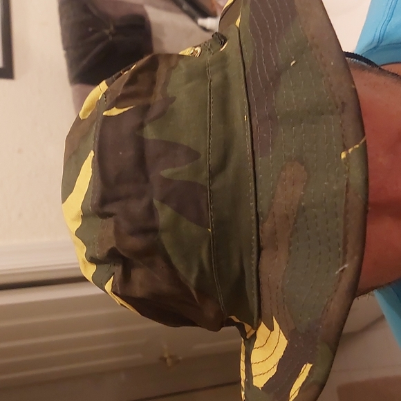 Unisex Woodland Fishing Hiking Travel Military Sun-proof Camo Boonie Hat Cap NEW - Picture 7 of 8